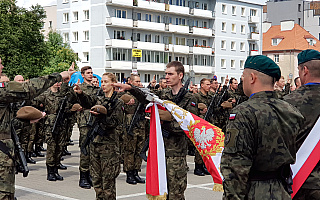 Prawie 200 terytorialsów złożyło przysięgę na placu Solidarności w Olsztynie